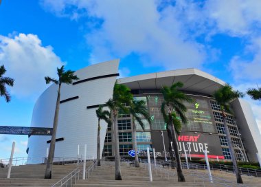 Kaseya Center Miami 'deki eski FTX Arena - MIAMI, FLORIDA - 5 Kasım 2024