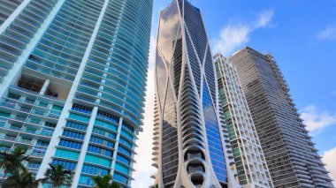 Miami 'deki Iconic High Rise Binaları - MIAMI, FLORIDA - 5 Kasım 2024