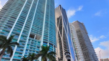 Miami 'deki Iconic High Rise Binaları - MIAMI, FLORIDA - 5 Kasım 2024