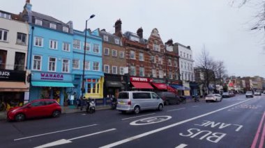 Londra 'daki Sokak Manzarası - LONDON, BİRLİK KINGDOM - 21 Aralık 2024
