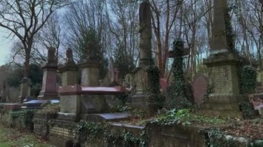Londra Mezarlığı En eski mezarlıklar - Londra, Birleşik KINGDOM - 20 ARALIK 2024