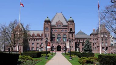 Toronto 'daki Ontario Yasama Meclisi - Kanada' da seyahat fotoğrafçılığı