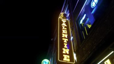 Efsanevi barları ve country müzik mekanlarıyla ünlü Nashville Broadway - NASHVILLE, ABD - 20 Haziran 2019