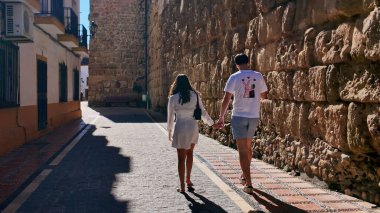 Marbella eski kenti, Endülüs, İspanya - Marbella, İspanya - 30 Mart 2025