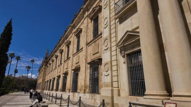 Sevilla Üniversitesi, Sevilla 'daki eski Tütün Fabrikası Bilim Fakültesi SEVILLE, İspanya - 25 Mart 2025