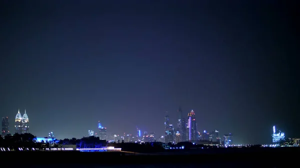 Dubai Émirats Arabes Unis Novembre 2017 Nuit Vous Pouvez Voir — Photo