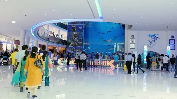 Dubai Vereinigte Arabische Emirate Vae November 2017 Aquarium Der Dubai — Stockfoto