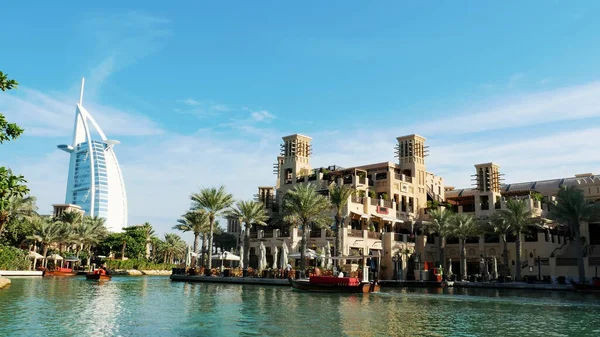 Dubai Egyesült Arab Emírségek November 2017 Hotel Jumeirah Madinat Burj — Stock Fotó