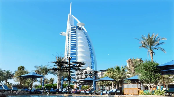 Dubai Förenade Arab Emirater Förenade Arabemiraten November 2017 Hotell Jumeirah — Stockfoto