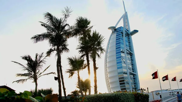 Dubai United Arab Emirates Sae Listopadu 2017 Hotel Burj Arab — Stock fotografie