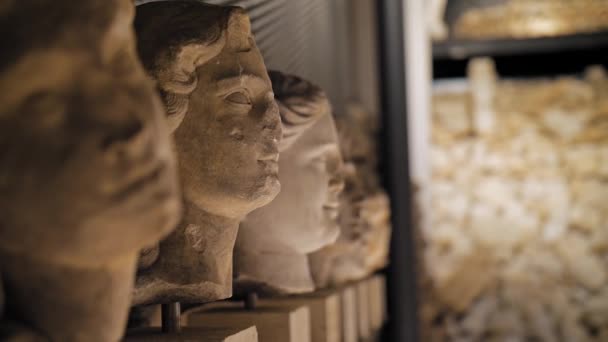 Venaria Turin Itálie Června 2023 Archeologické Muzeum Paláci Venaria Reale — Stock video