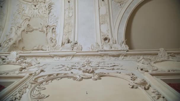 Venaria Turin Italy Ιουνιου 2023 Εσωτερικό Του Venaria Reale Palace — Αρχείο Βίντεο