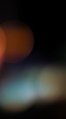 ufuk renk gece, ışıklar yanıp yakın çekim,.