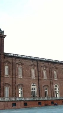 VENARIA, TURIN, ITALY, 11 Haziran 2023: Venaria Reale, İtalya 'daki Venaria Reale Sarayı' nın Dış Bahçesi. Torino. Yüksek kalite 4k görüntü