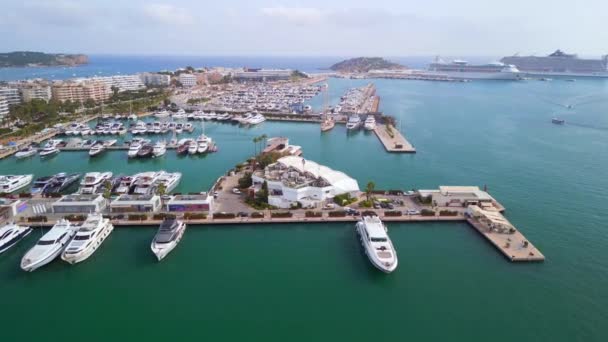 Ada Biza Limanında Ekim 2022 Sinematik — Stok video