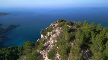 2022 yazında panorama insansız hava aracı. 4k Sinematik