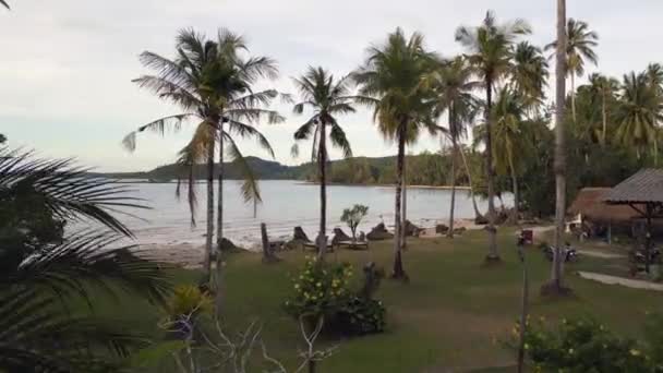 Острова Куд Курорта Таиланд Ближайший Полет Беспилотника Состоится 2022 Году — стоковое видео