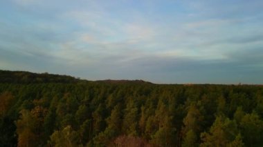 İHA Alman Ormanı 'nı 2022' de havalandır. Yüksek Kalite 4K Sinematik Görüntü