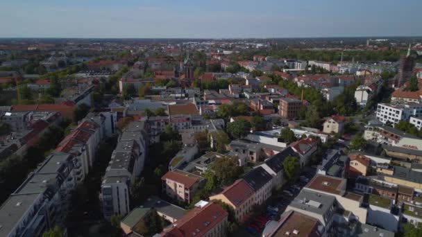 Panorama Overview Drone Berlin Weissensee City Summer Day 2022 High — Vídeos de Stock