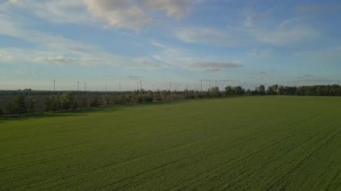 speed ramp Hyperlapse motionlapse timelapse of pasture field brandenburg havelland Germany at summer 2022. High Quality 4k Cinematic footage