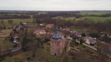 Hız rampası Hiperlapse hareket hızı zaman aşımı, Mecklenburg Batı Pomerania 2023 kışı. Yüksek Kalite 4k... Sinematik görüntüler.. 