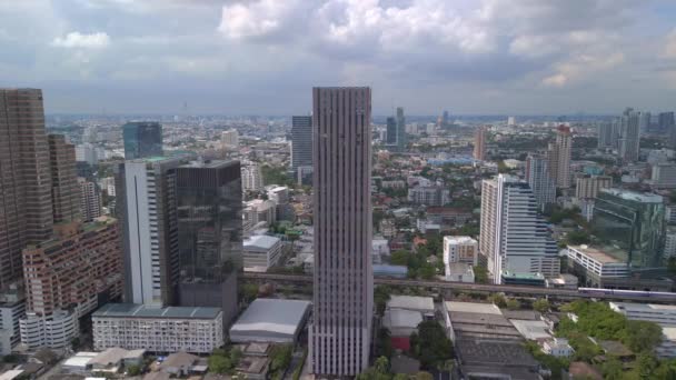 Panorama Panorama Drone Bangkok District Ari Moderne Thaïlande 2022 Uhd — Video
