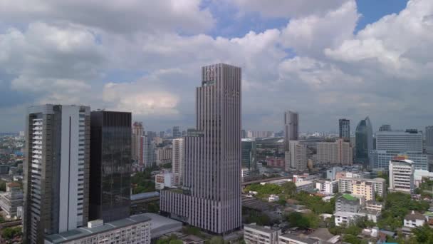 Panorama Panorama Drone Bangkok District Ari Moderne Thaïlande 2022 Uhd — Video