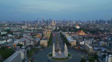 Tayland, İHA 2022 üzerinde uçun. 4k uhd sinematik çekim.