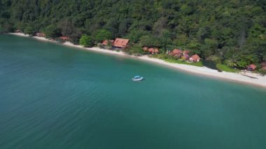 Ada koh chang thailand 2022 geniş yörünge görüntüleme drone 4k uhd sinematik görüntü.