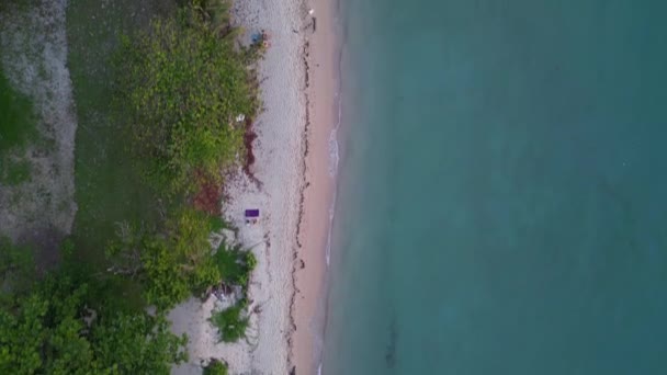 Solitario Playa Sueño Paraíso Isla Koh Chang Thailand 2022 Vertical — Vídeos de Stock