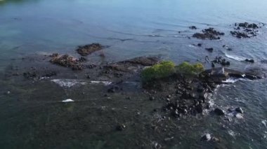 Koh Kood Cennet Adası rüyasında doğal sahil, thailand 2022 geniş yörünge görüntüsü insansız hava aracı 4k -- sinematik görüntüler.