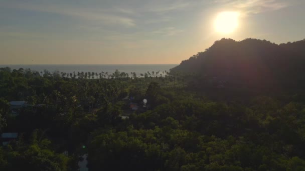 Koh Kood Paradise Island Thailand 2022 Panorama Panorama Drone Uhd — Video