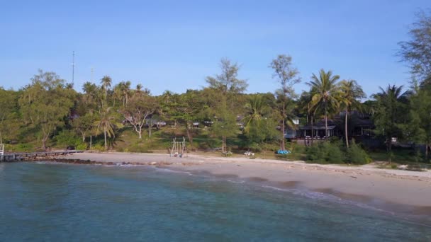 Koh Kood Paradise Island Dream Natural Playa Thailand 2022 Panorama — Vídeo de stock