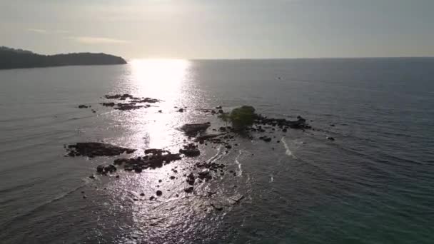 Koh Kood Paradicsom Sziget Álom Természetes Beach Thaiföld 2022 Drone — Stock videók