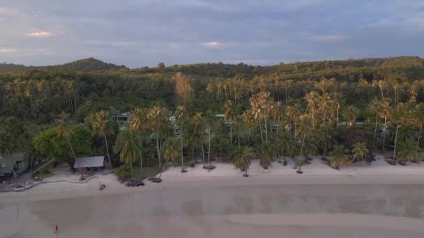 Soir Khlong Hin Plage Rêve Île Koh Kood Thailand 2022 — Video