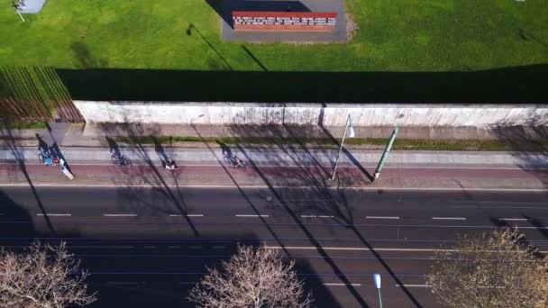Berlin Wall Memorial Border Zone Passage Quartier Mitte Allemagne Printemps — Video