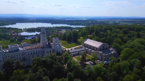 Hluboka Nad Vltavou 2023 보헤미아 지역의 동화같은 성이다 — 비디오