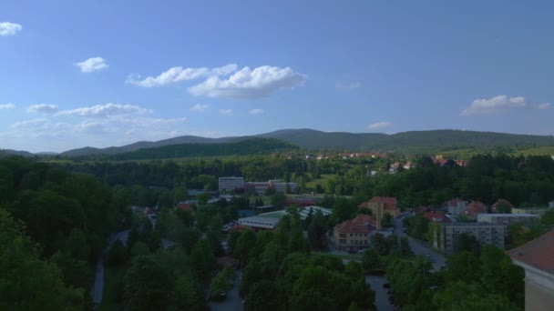 Stadt Krumlov Cesky Burg Auf Hügel Moldau Burg Südböhmen Tschechische — Stockvideo