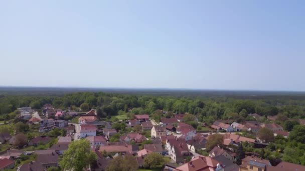 Aldea Rural Chlum Lago República Checa Europa Día Verano 2023 — Vídeos de Stock