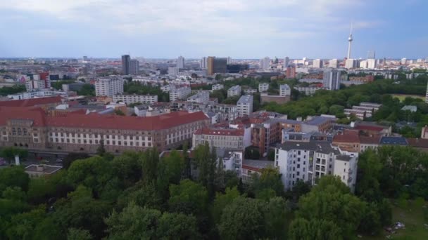 Πιο Ζεστή Μέρα Του Χρόνου Πόλη Βερολίνο Γερμανία Καλοκαιρινή Μέρα — Αρχείο Βίντεο