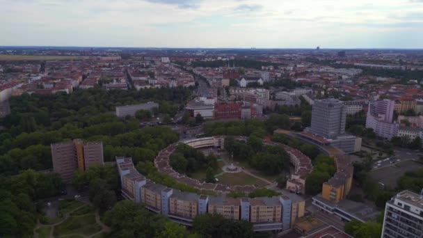 Città Berlino Edificio Germania Giorno Estate 2023 Cinematografico — Video Stock