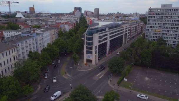 Κόμμα Εκτελεστική Επιτροπή Πόλη Βερολίνο Γερμανία Καλοκαίρι 2023 Fly Push — Αρχείο Βίντεο