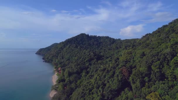 Landslide Mudslide Destroyed Broken Ruined Beach Resort Chang Island Thailand — Stock Video