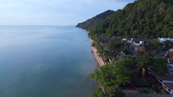 Chang Village Huts Resort Beach Hotel Horském Ostrově Thajsko 2022 — Stock video