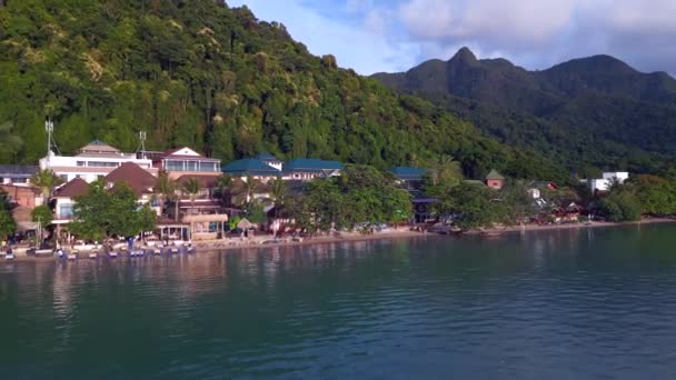 Chang Village Resort Beach Hotel Горном Острове Таиланд 20Th Flight — стоковое видео