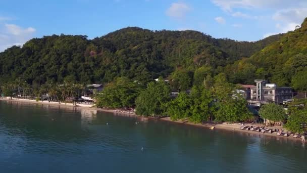 Chang Village Huts Resort Beach Hotel Isla Montañosa Tailandia 2022 — Vídeos de Stock