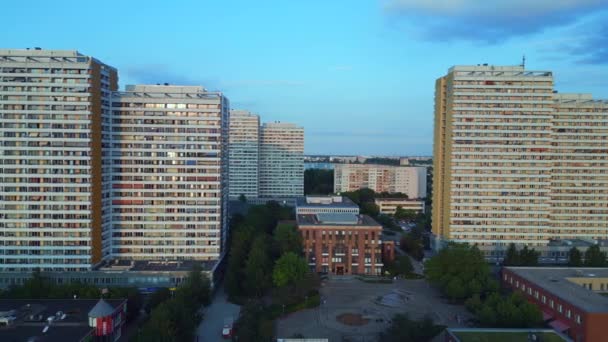 Berlin Kota Perumahan Marzahn Jerman Bangunan Sistem Panel Komplek Perumahan — Stok Video