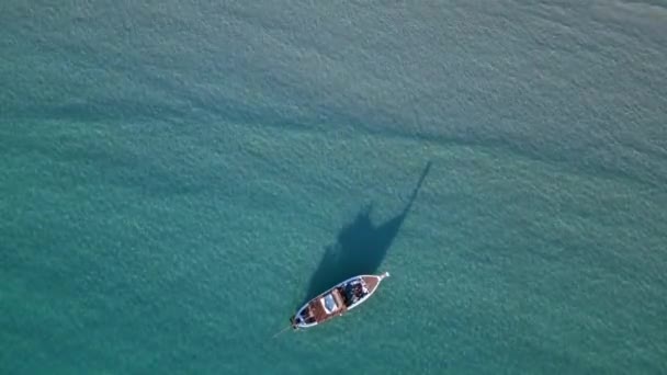 Kut Thai Long Tail Boat Bay Lagoon Beach Tailandia Verano — Vídeo de stock