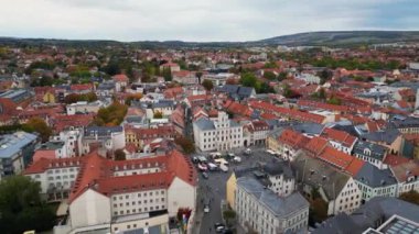 Weimar eski kasaba kültür kenti Thuringia Almanya 2023 'te düştü.