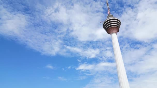 Regnskog Park Djungel Kuala Lumpur Stad Otroligt Antenn Ovanifrån Flygning — Stockvideo